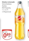 Limonade im Angebot bei GLOBUS in Neustadt Limonade Angebote von Sinalco bei GLOBUS Neustadt für 0,89 €