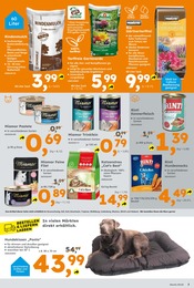 Tierfutter im Globus-Baumarkt Prospekt in Lahr Aktueller Globus-Baumarkt Prospekt mit Tierfutter, "Immer eine Idee besser", Seite 3