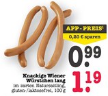 Wiener Würstchen lang im Angebot bei E center in Offenbach Wiener Würstchen lang Angebote bei E center Offenbach für 0,99 €