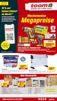 Aktueller toom Baumarkt Prospekt "Respekt, wer's selber macht." Seite 1 von 18 Seiten