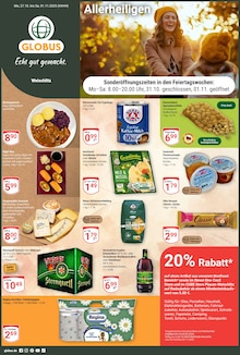 Aktueller GLOBUS Bösenbrunn Prospekt GLOBUS Prospekt Bösenbrunn "Aktuelle Angebote" mit 34 Seiten