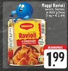 Ravioli versch. Sorten Angebote von Maggi bei E center Grevenbroich für 1,99 €