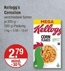 Cerealien von Kellogg's im aktuellen V-Markt Prospekt für 2,79 €