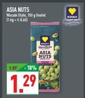 Asia Nuts Wasabi Style Angebote von EDEKA Herzstücke bei Marktkauf Köln für 1,29 €