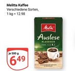 Kaffee Auslese Klassisch Angebote von Melitta bei GLOBUS Kaarst für 6,49 €