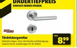 TĂŒrdrĂŒckergarnitur im Hagebaumarkt Prospekt TĂŒrdrĂŒckergarnitur von GO/ON! im aktuellen Hagebaumarkt Prospekt fĂŒr 8,99 âŹ