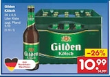 Kölsch Angebote von Gilden bei Netto Marken-Discount Brühl für 10,99 €