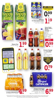 Coca Cola im E center Prospekt "Aktuelle Angebote" mit 69 Seiten (Pforzheim)