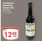 Aktuelles Boonekamp Kräuter-Likör Angebot bei GLOBUS in Duisburg ab 12,49 €