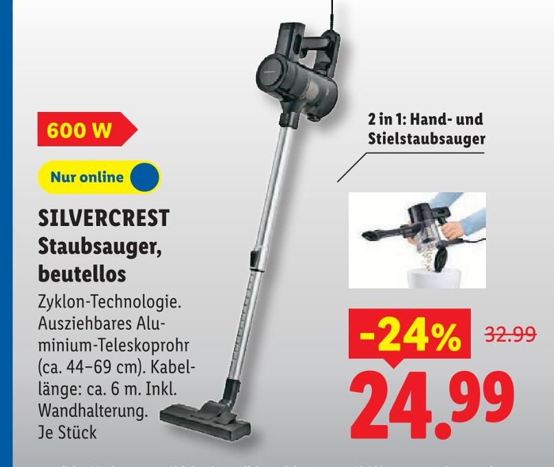 Staubsauger, beutellos