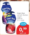 Saft von Capri-Sun für 0,99 € bei budni im Angebot Saft von Capri-Sun im aktuellen budni Prospekt