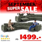 Seats and Sofas Wiesbaden Prospekt mit  im Angebot für 1.499,00 €
