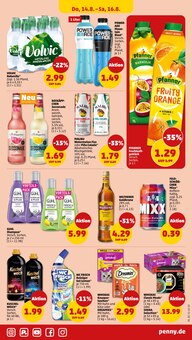 Volvic im Penny Prospekt "Wer günstig will, muss Penny." mit 36 Seiten (Halle (Saale))