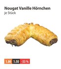 Nougat Vanille Hörnchen von  im aktuellen V-Markt Prospekt für 1,00 €