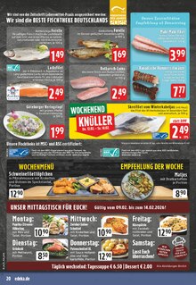 Lachs im E center Prospekt "Aktuelle Angebote" mit 30 Seiten (Recklinghausen)