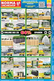 Gartenbank im Norma Prospekt in Fürth Aktueller Norma Prospekt mit Gartenbank, "Mehr fürs Geld", Seite 18