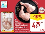 Hähnchenschenkel mit Rückenstück von Meine Metzgerei für 4,29 € bei ALDI Nord im Angebot Hähnchenschenkel mit Rückenstück von Meine Metzgerei im aktuellen ALDI Nord Prospekt