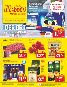 Butter im Netto Marken-Discount Prospekt "Aktuelle Angebote" mit 49 Seiten (Regensburg)