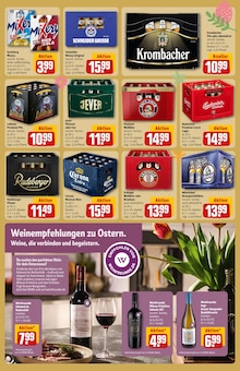 Bier im REWE Prospekt "Dein Markt" mit 34 Seiten (Hof)