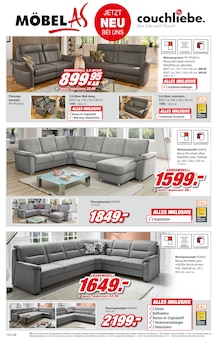 Sofa Angebot im Möbel AS Prospekt, gültig von 25.10.2025 bis 08.11.2025 Sofa Angebot im aktuellen Möbel AS Prospekt auf Seite 8