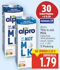 This is not Milk von Alpro für 1,79 € bei E center im Angebot This is not Milk von Alpro im aktuellen E center Prospekt