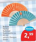 Fächer Summer von Boltze für 2,99 € bei budni im Angebot Fächer Summer von Boltze im aktuellen budni Prospekt