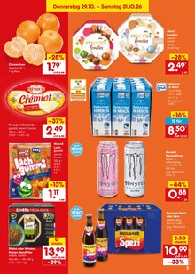 Energydrink im Netto Marken-Discount Prospekt "Aktuelle Angebote" mit 67 Seiten (Gießen)
