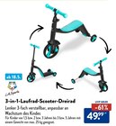 3-in-1-Laufrad-Scooter-Dreirad von L.A. Sports für 49,99 € bei ALDI Nord im Angebot 3-in-1-Laufrad-Scooter-Dreirad von L.A. Sports im aktuellen ALDI Nord Prospekt