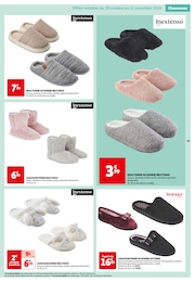 Offre Mules Femme dans le catalogue Auchan Hypermarché du moment à la page 59