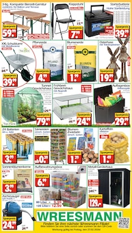Batterie im aktuellen Wreesmann Prospekt (Bremerhaven) Batterie im Wreesmann Prospekt "DEIN SAISON- & SONDERPOSTENMARKT!" mit 12 Seiten (Bremerhaven)