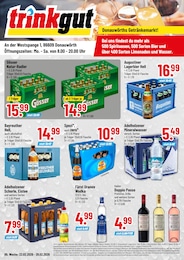 Trinkgut Prospekt für Bissingen mit 4} Seiten Trinkgut Prospekt für Bissingen: "Aktuelle Angebote", 4 Seiten, 23.02.2026 - 28.02.2026