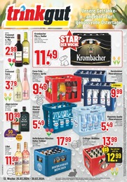Trinkgut Prospekt für Kierspe: "Aktuelle Angebote", 10 Seiten, 25.03.2024 - 30.03.2024