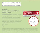 LINDA Heinsberg - Soventol Hydrocortisonacetat 0,5% 5 mg/g Creme Angebot im Prospekt Soventol Hydrocortisonacetat 0,5% 5 mg/g Creme bei LINDA im Heinsberg Prospekt für 7,97 €