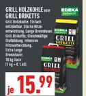 Grill Holzkohle Angebote von EDEKA zuhause bei Marktkauf Bad Salzuflen für 15,99 €