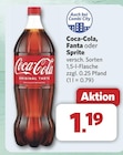 Aktuelle Coca Cola Angebote bei combi in Bünde Aktuelles Coca-Cola, Fanta oder Sprite Angebot bei combi in Bünde ab 1,19 €