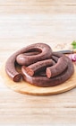Boudin noir à l'ancienne aux oignons ou aux pommes - U Saveurs dans le catalogue Super U