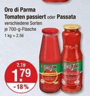Tomaten passiert im V-Markt Prospekt Tomaten passiert von Oro di Parma im aktuellen V-Markt Prospekt für 1,79 €