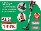 Hand-/Akkusauger AP61CB21DR bei GLOBUS im Prospekt "" für 149,00 €