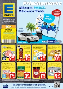 Lübzer im aktuellen EDEKA Frischemarkt Prospekt (Rostock) Lübzer im EDEKA Frischemarkt Prospekt "Top Angebote" mit 5 Seiten (Rostock)