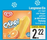 Eis von Langnese im aktuellen EDEKA Prospekt für 2,22 €