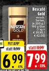 Gold im Angebot bei E center in Monheim Gold Angebote von Nescafé bei E center Monheim für 6,99 €