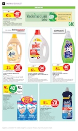 Promos Lessive Liquide dans le catalogue "-60% DE REMISE IMMÉDIATE SUR LE 2ÈME" de Intermarché Super à la page 24 Promos Lessive Liquide dans le catalogue "-60% DE REMISE IMMÉDIATE SUR LE 2ÈME" de Intermarché Super à la page 24
