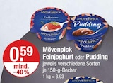 Feinjoghurt Erdbeere von Mövenpick im aktuellen V-Markt Prospekt für 0,59 €