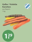 Gelbe / Violette Karotten von  im aktuellen V-Markt Prospekt für 1,29 €
