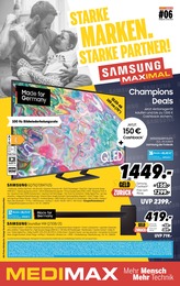 MEDIMAX Prospekt für Leipzig mit 4 Seiten MEDIMAX Prospekt für Leipzig: "Mehr Mensch, Mehr Technik", 4 Seiten, 03.02.2023 - 10.02.2023