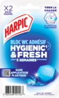 BLOCS ADHÉSIFS WC HARPIC - HARPIC en promo chez Auchan Hypermarché La Seyne-sur-Mer à 2,50 €