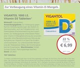 LINDA Premiumapotheke Dresden - 1000 I.E. Vitamin D3 Tabletten Angebot im Prospekt 1000 I.E. Vitamin D3 Tabletten bei LINDA Premiumapotheke im Dresden Prospekt für 6,99 €