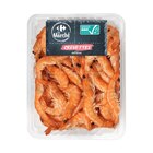 Crevettes roses cuites CARREFOUR Le Marché ASC - Carrefour à Malakoff Crevettes roses cuites CARREFOUR Le Marché ASC en promo chez Carrefour Malakoff à 3,99 €