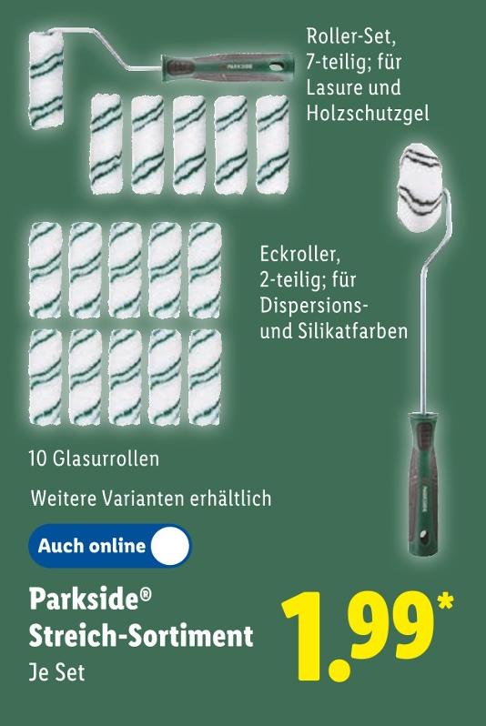 Streich-Sortiment Eckroller