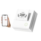 NELKO PM290 - Mini imprimante thermique - blanc - Nelko en promo chez Bureau Vallée Charenton-le-Pont à 19,90 €